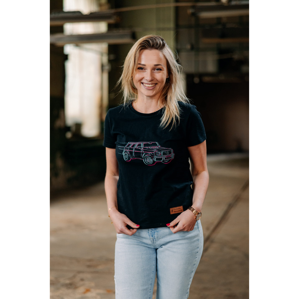 Damska koszulka t-shirt Mercedes-Benz #KochamyMercedesy