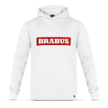 Biała bluza męska z kapturem Mercedes-Benz BRABUS