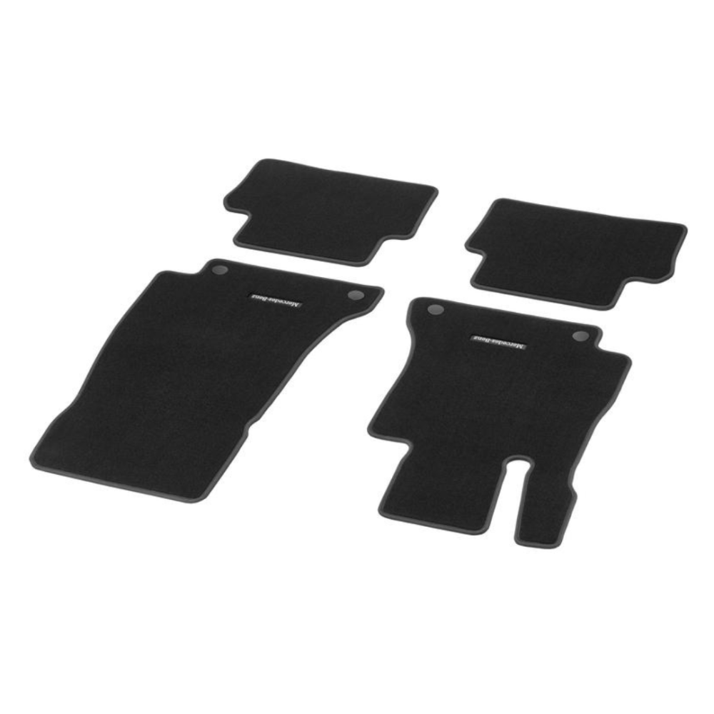 dywaniki welurowe - mercedes e klasa - v213 - long - komplet - czarne.png