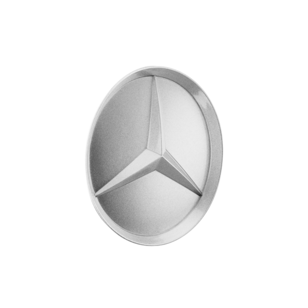 Kołpak, dekielek felgi aluminiowej Mercedes-Benz. Szary, z gwiazdą Mercedesa B66470203