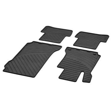 DYWANIKI CZARNE MERCEDES C KLASA W204