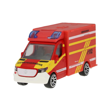 MODELIK 1:64 MERCEDES-BENZ SPRINTER STRAŻ POŻARNA