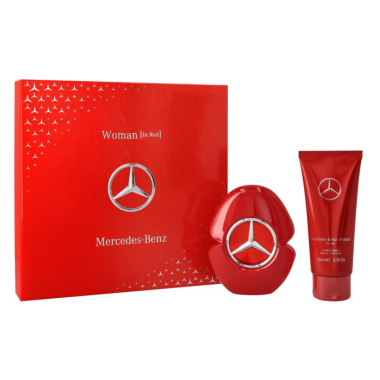 ZESTAW ŚWIĄTECZNY MERCEDES WOMAN IN RED