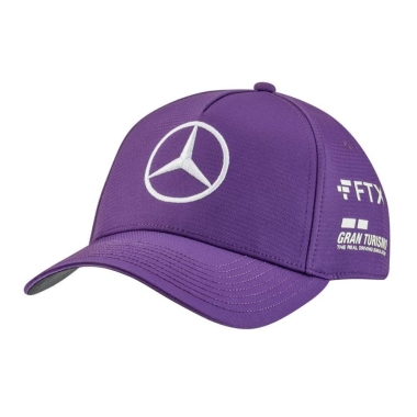 CZAPKA FORMULA 1 MERCEDES HAMILTON FIOLETOWA