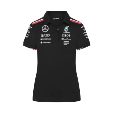 DAMSKA KOSZULKA POLO TEAM MERCEDES-AMG F1