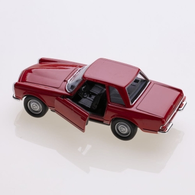 MODELIK MERCEDES-BENZ 230 SL PAGODA 1:38 CZERWONY