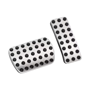 NAKŁADKI NA PEDŁAY CHROM MERCEDES-BENZ