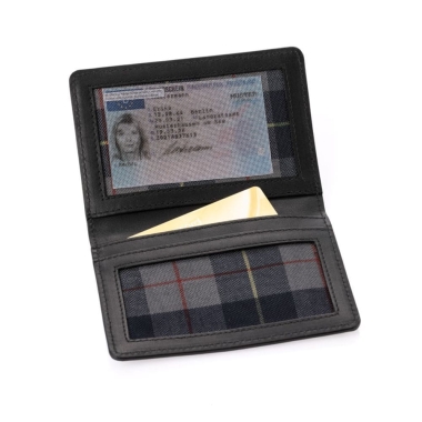 SKÓRZANE ETUI CZARNE NA DOWÓD REJESRACYJNY MERCEDES-BENZ