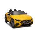AUTO-NA-AKUMULATOR-MERCEDES-AMG-SL63-ŻÓŁTY-LAKIEROWANY-Q16878