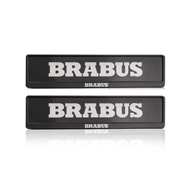 UCHWYTY NA TABLICĘ REJESTRACYJNĄ BRABUS