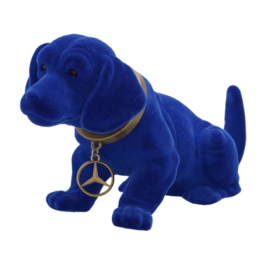 PIESEK Z KIWAJĄCĄ GŁOWĄ NIEBIESKI