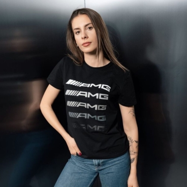CZARNA KOSZULKA MERCEDES-AMG #KochamyMercedesy