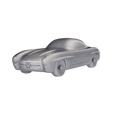 RZEŹBA MERCEDES 300SL COUPE W198 SREBRNY