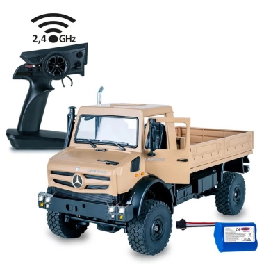 ZDALNIE STEROWANY MERCEDES-BENZ UNIMOG U5023 1:14 2,4GHz