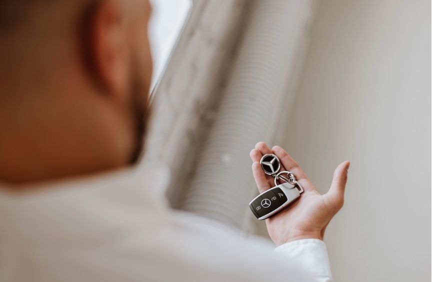 brelok do kluczy mercedes-benz