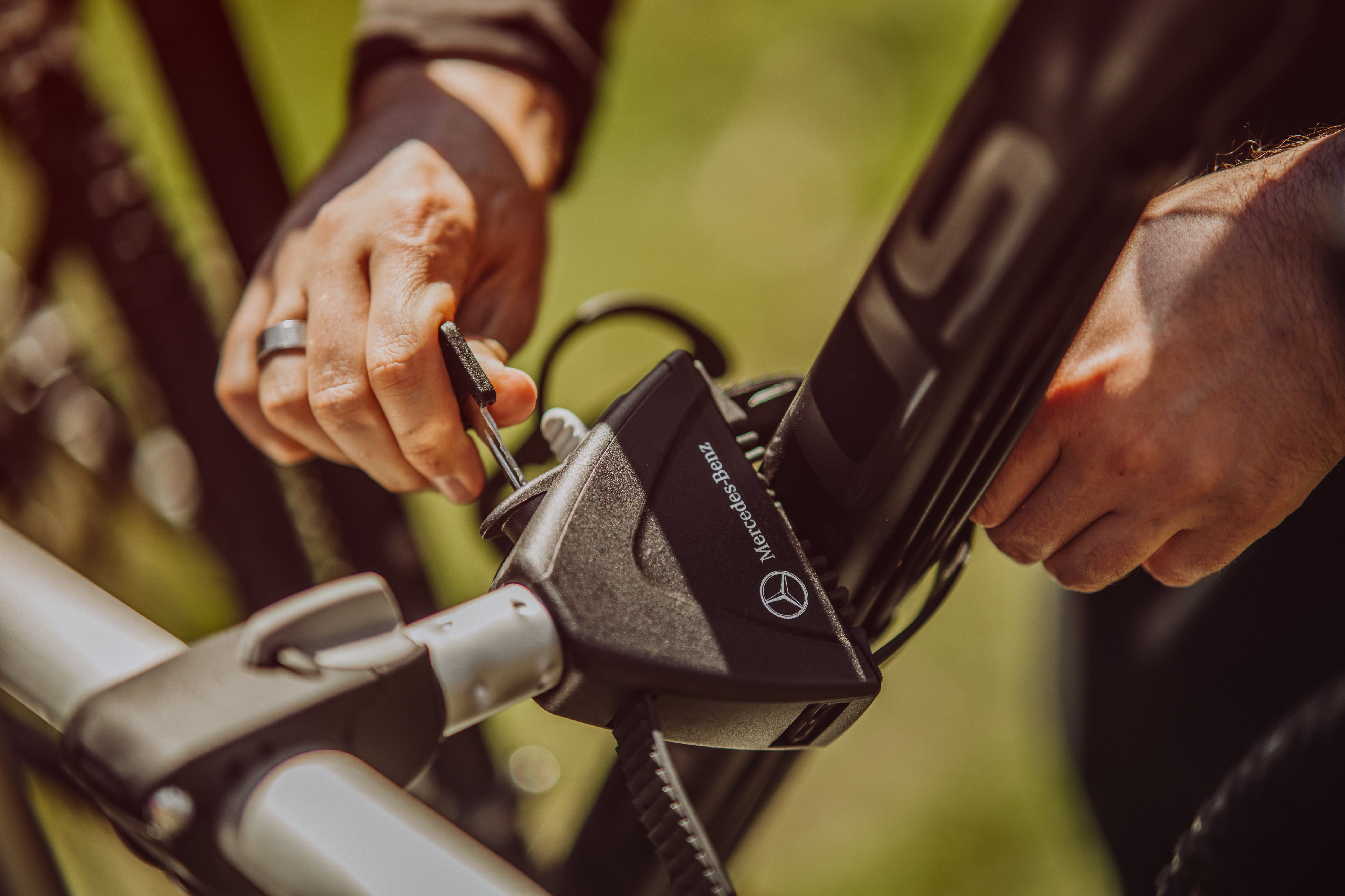 bagażnik rowerowy mercedes-benz do samochodu