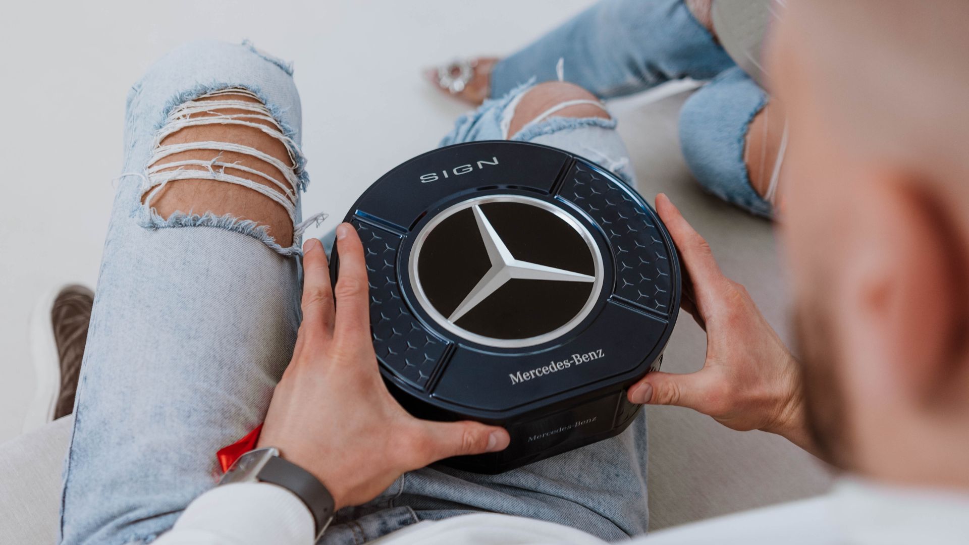 Pudełko prezentowe Mercedes-Benz z kosmetykami