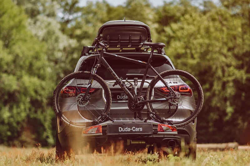 Oryginalny bagażnik dachowy Mercedes